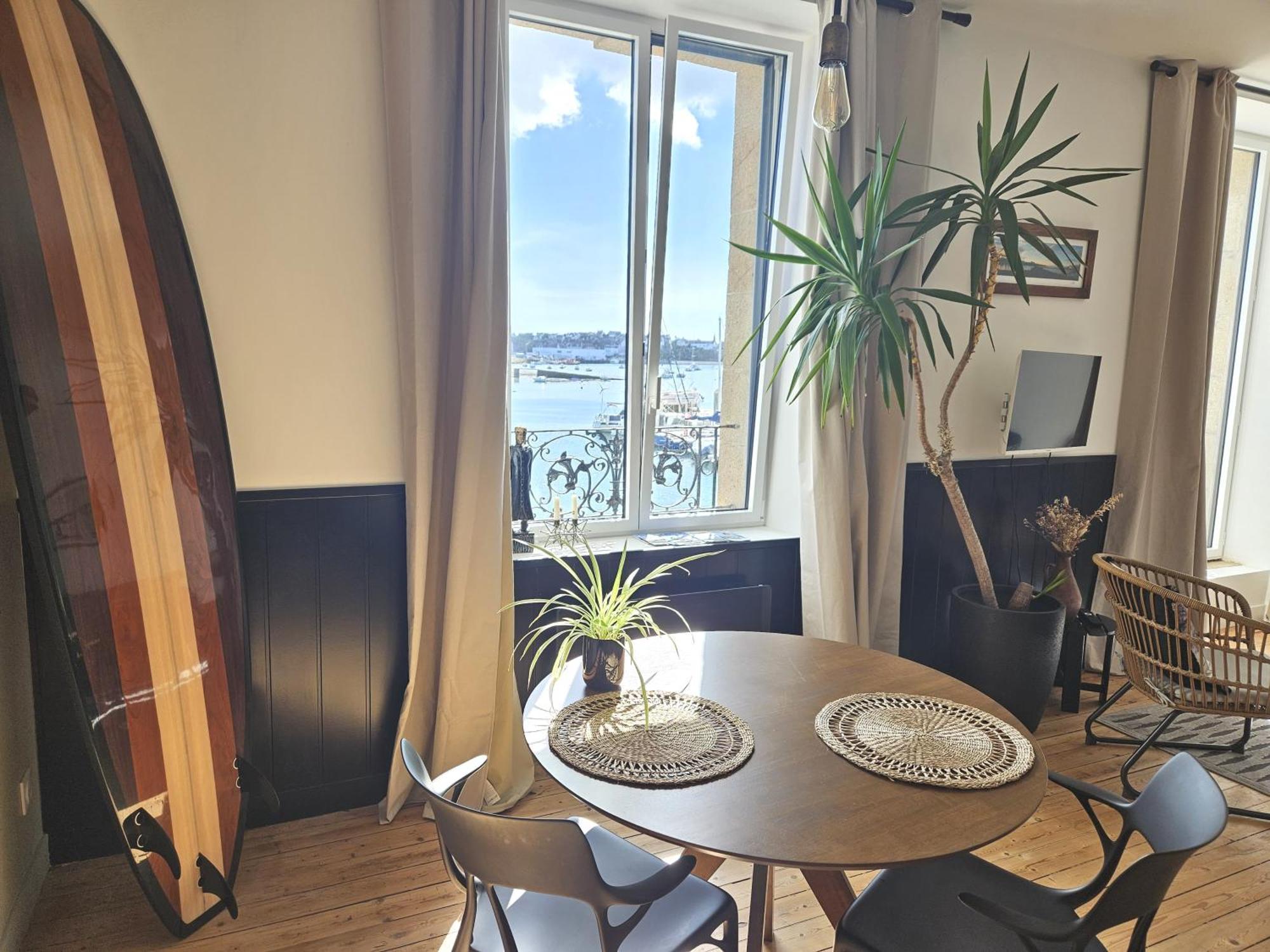 Anatoline Audierne Appartements Vue Mer - Sea & Harbor Stay Kültér fotó