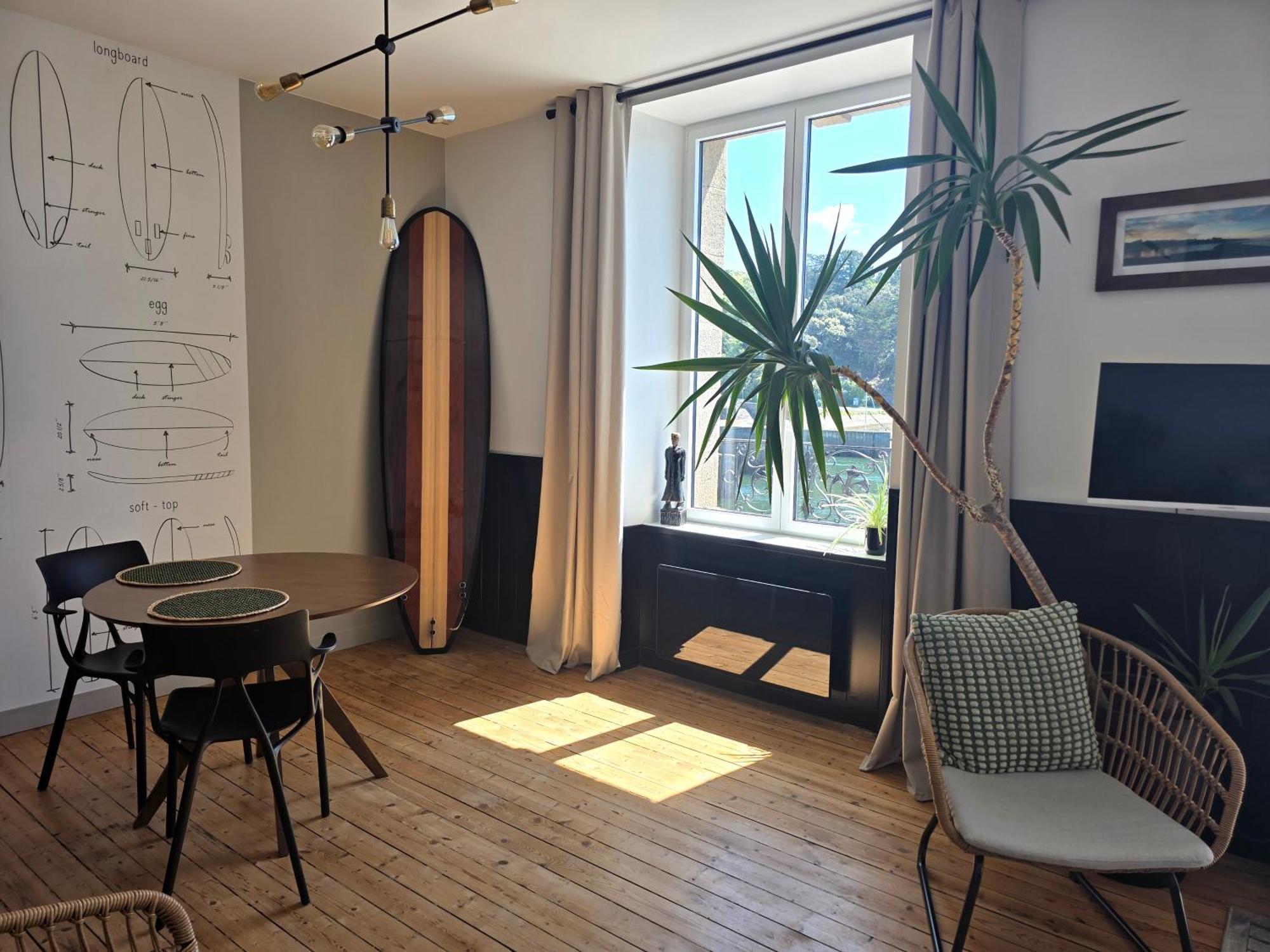 Anatoline Audierne Appartements Vue Mer - Sea & Harbor Stay Kültér fotó